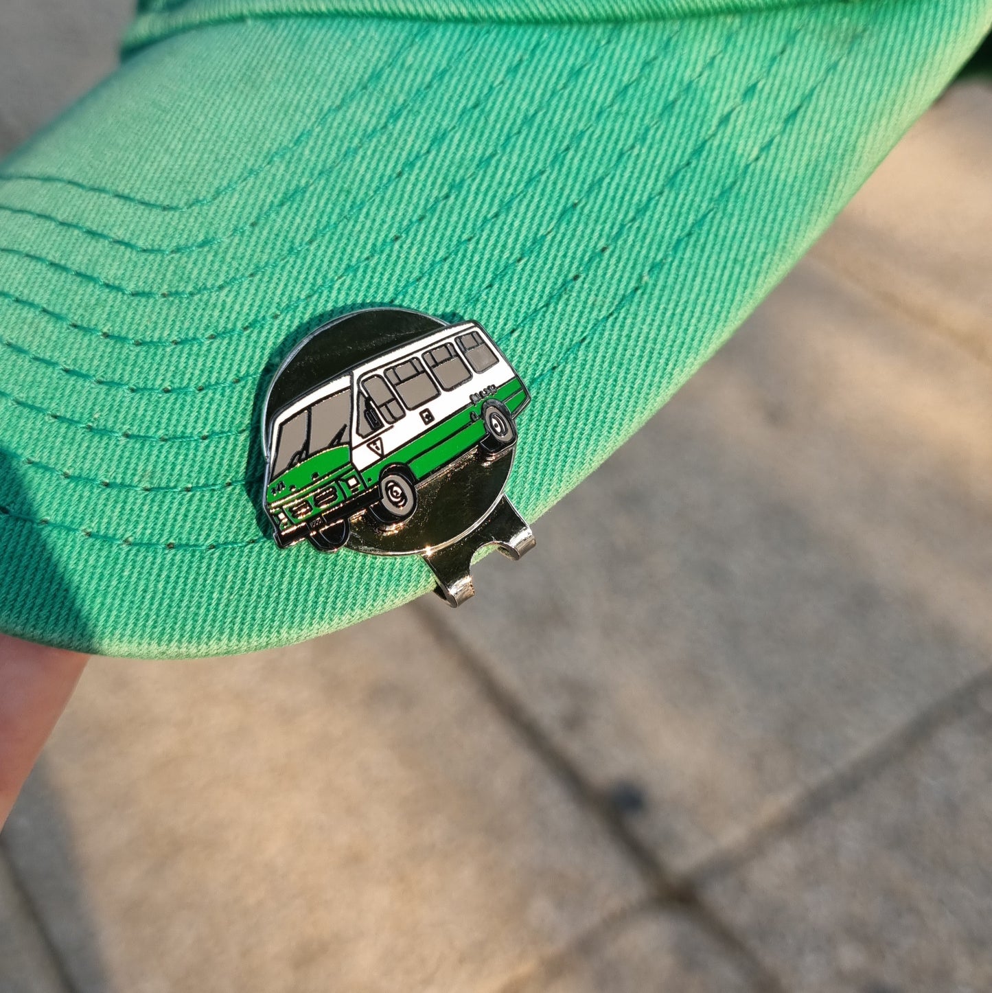 Marca de pelota de golf "Microbus"