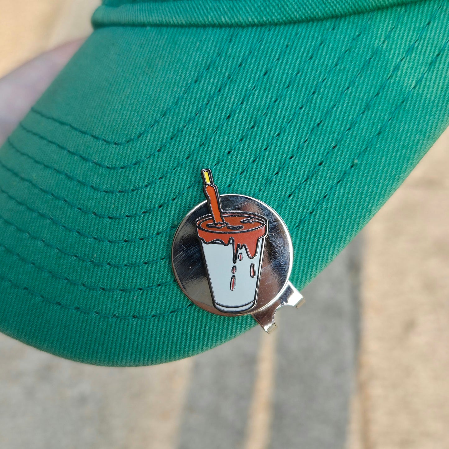 Marca de pelota de golf "La Michelada"