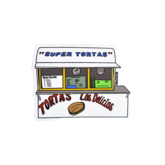 Sticker Puesto de tortas