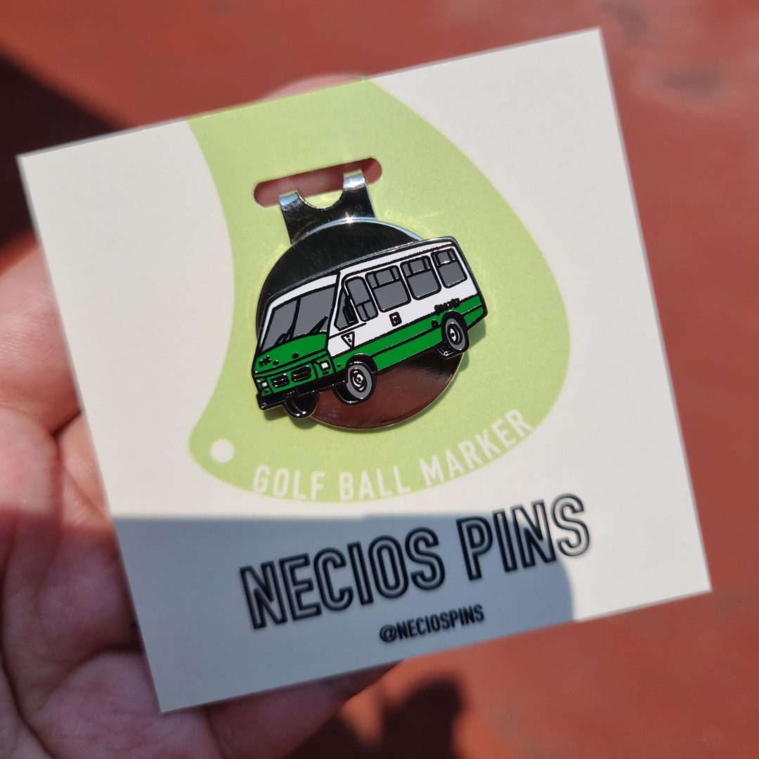 Marca de pelota de golf "Microbus"