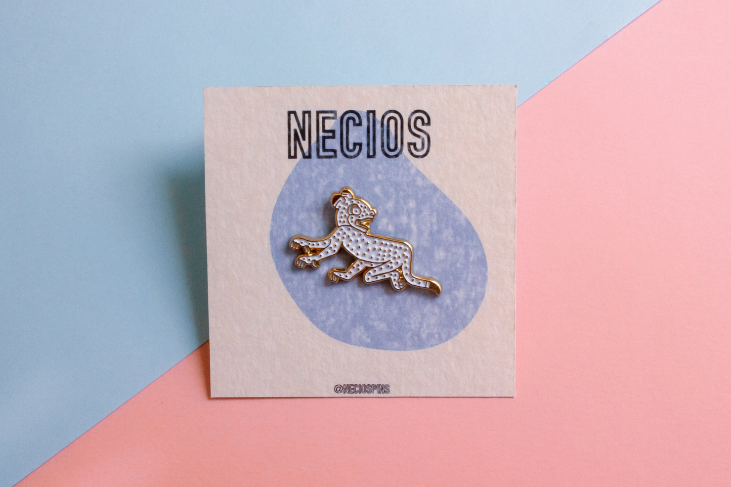 Pin "El Jaguar" Blanco