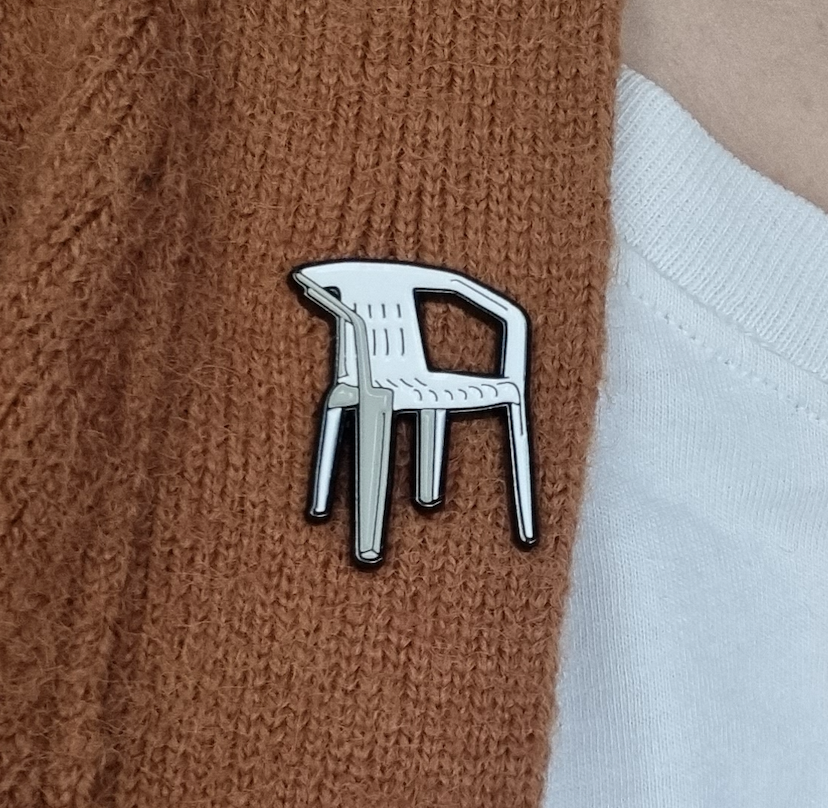 Pin "Silla de Plástico"